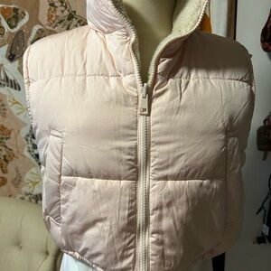 Pink Puffer Vest